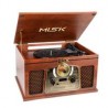 Sistema Nostálgico MISIK MN7711 Bluetooth/Tornamesa 3 velocidades/CD/MP3/USB
