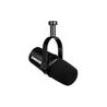 Micrófono para Podcast SHURE MV7-K Negro/modo auto level/Dinámico