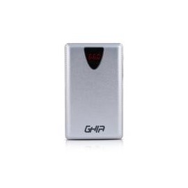 Batería de respaldo GHIA GAC-014 Plata 8000 mAh / Linterna