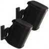 Soportes de pared giratorios SANUS WSWM22-B1 diseñados para Sonos ONE. Play: 1 / Play: 3