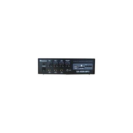 Amplificador Publidifusión SOUNDTARCK SA-450N-MP3 USB/ SD CARD