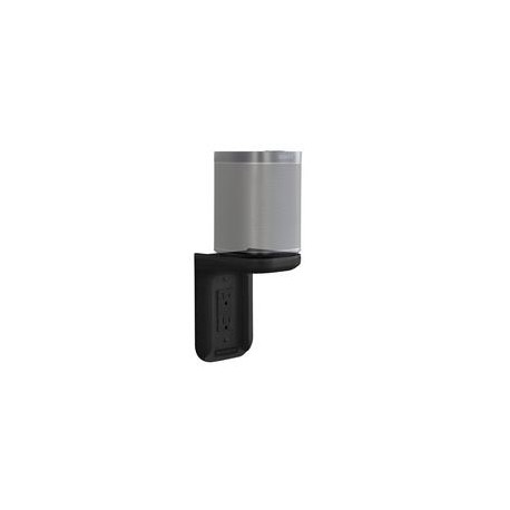 Soporte de pared SANUS WSOS1-B1 Negro/para Sonos One y PLAY 1