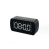 Radio Reloj Despertador Misik MR414 Negro/Bluetooth/Micro SD