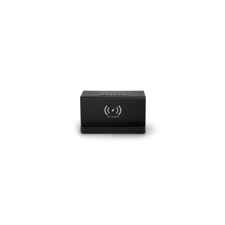 Bocina Bluetooth MISIK MS265 Negro Cargador Inductivo USB Tarjeta SD