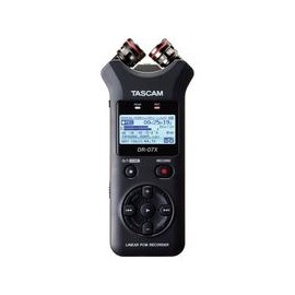 Grabador de Audio TASCAM DR-07X Digital Estéreo Interfaz de audio USB