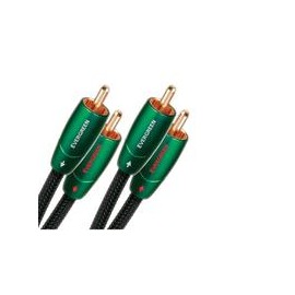 CABLE RCA AUDIOQUEST EVERGO1R 1MT/ESTEREO/VERDE