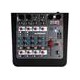 Mezcladora pasiva ALLEN&HEATH ZED-6 Fuente Phantom/6 canales,Transmisor de mano SHURE GLXD2-SM58 Inalámbrico/cardioide,Mezclado