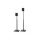 Soportes para altavoz inalámbricos SANUS WSSA2- B1 diseñados para SONOS ONE, Play: 1, Play 3,Soporte para altavoz inalámbrico S