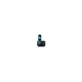 Teléfono Inalámbrico Panasonic KX-TG4111MEB Identificador de llamadas/Localizador de auricular/Manos libres,Teléfono Inalámbric