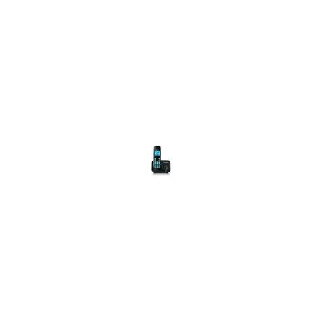 Teléfono Inalámbrico Panasonic KX-TG4111MEB Identificador de llamadas/Localizador de auricular/Manos libres,Teléfono Inalámbric