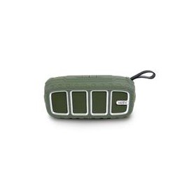 Bocina Bluetooth MISIK MS218V Verde TWS USB Tarjeta SD Radio FM