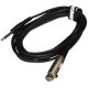 Cable para micrófono SHURE C15A 4.5M/canon-plug,Cable para micrófono SHURE C50J 715M/canon macho-canon hembra,CABLE RCA A RCA A