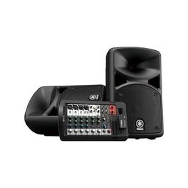 Set de audio YAMAHA STAGEPAS400BT Mezcladora activa/4 Ch/ Bluetooth/2 bocinas 6"