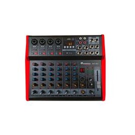 Mezcladora Amplificada SOUNDTRACK MIX-8PC 8 Canales/150W x2/Phantom,Mezcladora Pasiva Soundtrack ORION16 Bluetooth / USB / 16 C