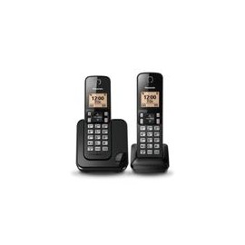 Teléfono Inalámbrico PANASONIC KX-TGC352 Negro/1 extensión