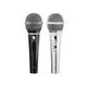 Set Micrófonos Alien Pro MA-130 Neg y Pla/Alámbricos/Unidireccionales,Micrófono vocal SHURE SM48-LC Alámbrico/Cardioide,Micrófo