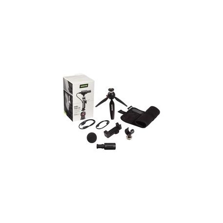 Micrófono y Video Kit SHURE MV88DIG-VIDKT Tripie, Abrazadera