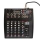 Mezcladora Soundtrack MX802USB 8 Canales / Ecualizador 3 bandas