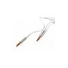 Cable Auxiliar Sync Ray SR-AC32  3.5 a 3.5 Blanco,Batería Externa Sync Ray SR-PB31S 7800 mAH Color Plata, Portable,Cable Lightn