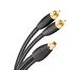 Cable divisor AUDIOQUEST F22M-FLX-X RCA hembra a 2 conectores RCA macho,Cable para guitarra SOUNDTRACK GT20R 6.3mm ambas puntas