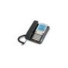 Teléfono Alámbrico MISIK MT888 Negro/ Identificador de Llamadas/Pantalla LCD