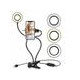 Aro de Luz de Clip MISIK ML309 3 tonos de luz/Gooseneck 24"