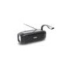 Bocina Bluetooth MISIK MS206 Negro/TWS/Carga Solar/Linterna