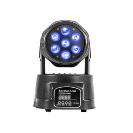 Cabeza Movil ALIEN PRO BABY WASH 7 Leds Fuente de Luz,Barra de Iluminación ALIEN HI POWER BAR 167W 64 Leds,Controlador de luces