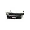 Micrófono inalámbrico SHURE BLX24R-B58 de Mano/Supercardioide/Dinámico,Micrófono inalámbrico SHURE BLX2-B58 transmisor de mano/