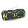 Bocina Bluetooth MISIK MS210A Amarilla/TWS LED/USB/SD/FM