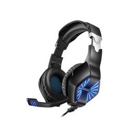 Audífonos Gamers Misik MH611 Negro/Con Micrófono/3.5mm/USB