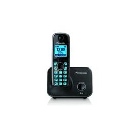 Teléfono Inalámbrico Panasonic KX-TG4111MEB Identificador de llamadas/Localizador de auricular/Manos libres