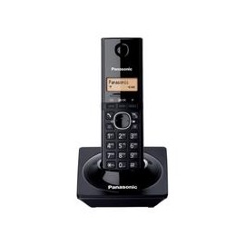 Teléfono Inalámbrico PANASONIC KX-TG1711MEB identificador de llamadas,Soportes de pared giratorios SANUS WSWM22-B1 diseñados pa