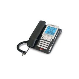 Teléfono Alámbrico MISIK MT888 Negro/ Identificador de Llamadas/Pantalla LCD