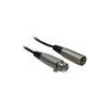Cable para micrófono SHURE C25J 7.5M/canon macho-canon hembra