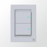 Interruptor Inteligente de 2 botones NETZHOME WS01-2 Wi-Fi