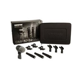 Kit de micrófono para batería SHURE DMK57-52 con Monturas y Estuche