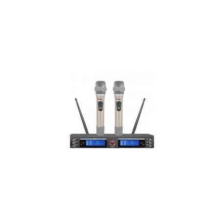 Micrófonos Inalámbricos SOUNDTRACK STW-86HU2 de Mano UHF / Montable Rack