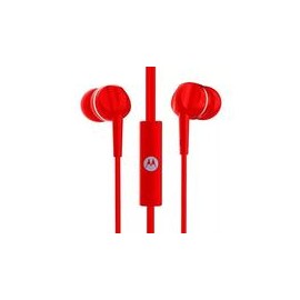 Audífonos intraurales MOTOROLA PACE-105RD Rojo/Manos Libres,Audífonos intraurales MOTOROLA EARBUDS2BL SH006BL Manos Libres,Audí