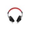 Audífonos de diadema MISIK MH600B-R Negro-Rojo/Manos libres/Alámbricos