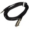 Cable para micrófono SHURE C15A 4.5M/canon-plug,Cable para micrófono SHURE C50J 715M/canon macho-canon hembra,CABLE RCA A RCA A