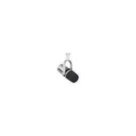 Micrófono para Podcast SHURE MV7-S Silver/modo auto level/Dinámico,Interface de audio SHURE MVI-DIG Streamig / Podcast / instru