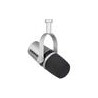 Micrófono para Podcast SHURE MV7-S Silver/modo auto level/Dinámico,Interface de audio SHURE MVI-DIG Streamig / Podcast / instru