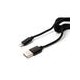 Cable Lightning Sync Ray SRBLC36B Interfaz USB,Cable de reemplazo para Audífonos Shure EAC64BK Negro 1.6m,Barra de Led ALIEN CO