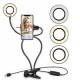 Aro de Luz de Clip MISIK ML309 3 tonos de luz/Gooseneck 24",Cable Audio Quest EVERGO1.5M 1.5M / 3.5 a 3.5 / Verde,Cable Audio Q
