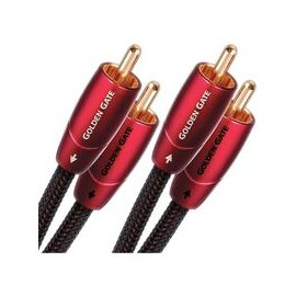 Cable Golden Gate AUDIOQUEST GOLDG01R Rojo/RCA a RCA/1 M