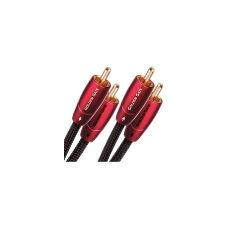 Cable Golden Gate AUDIOQUEST GOLDG01R Rojo/RCA a RCA/1 M