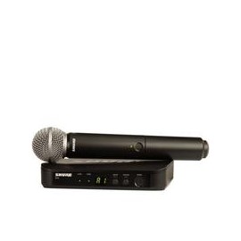 Micrófono inalámbrico SHURE BLX24-SM58 vocal/dinámico/de mano