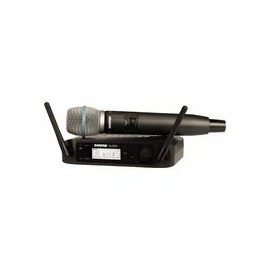 Sistema inalámbrico SHURE GLXD24-BETA87 de mano/cardioide/frecuencias variables