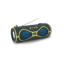 Bocina Bluetooth MISIK MS210V Verde/TWS LED/USB/SD/FM